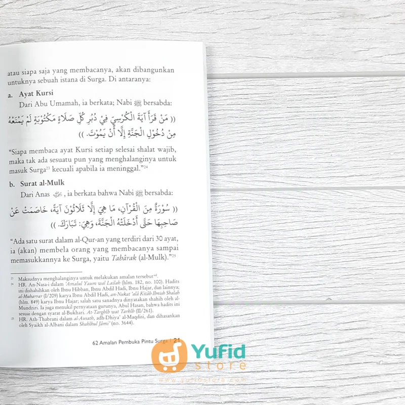 BUKU 62 AMALAN PEMBUKA PINTU SURGA (PUSTAKA IMAM ASY SYAFII) - Image 8
