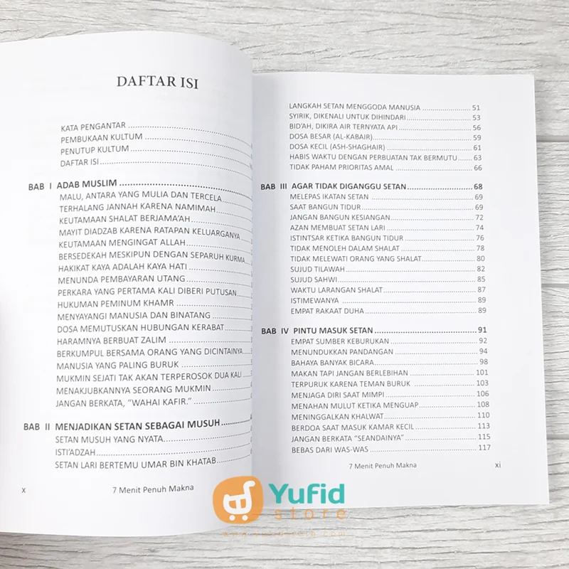 BUKU 7 MENIT PENUH MAKNA (MUSLIM JUARA PUBLISHING) - Image 4