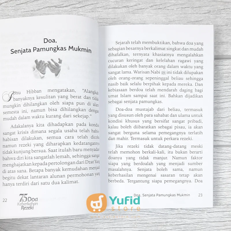 BUKU 75 DOA KEBERKAHAN REZEKI (PUSTAKA ARAFAH) - Image 7