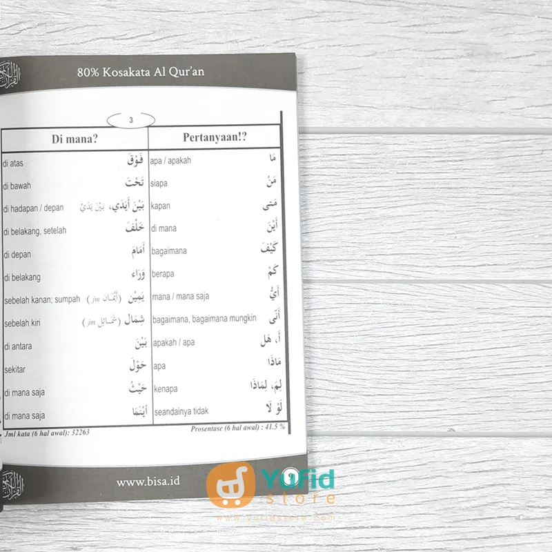 BUKU 80% KOSAKATA AL-QURAN (BISA) - Image 5