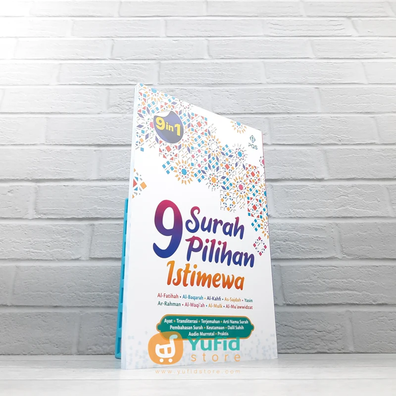BUKU 9 SURAH PILIHAN ISTIMEWA (PQS)