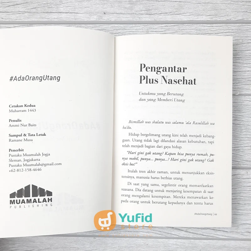BUKU ADA ORANG UTANG (MUAMALAH PUBLISHING) - Image 3