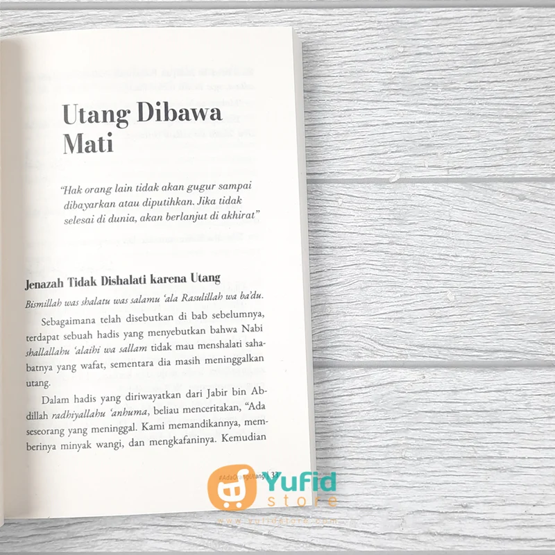 BUKU ADA ORANG UTANG (MUAMALAH PUBLISHING) - Image 8