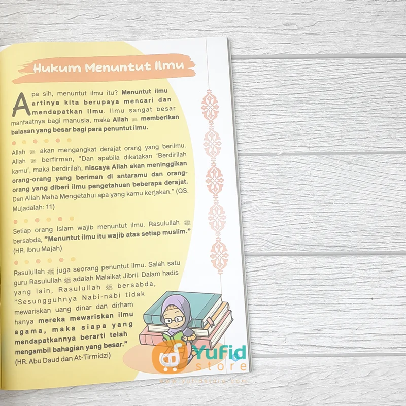 BUKU ADAB SEBELUM ILMU - TA'LIMUL MUTA'ALLIM FOR KIDS (ZAIN) - Image 7