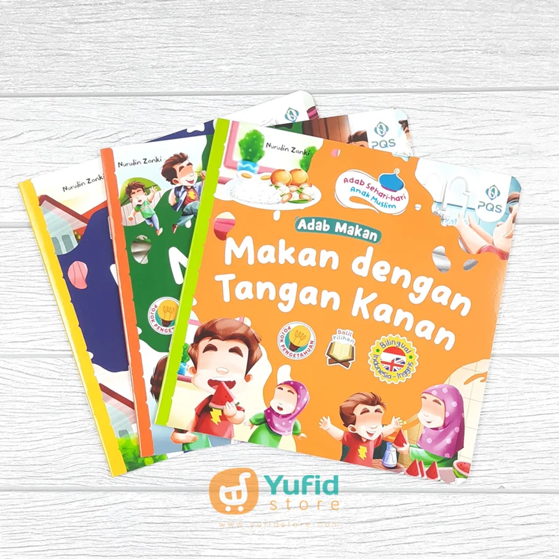 BUKU ADAB SEHARI-HARI ANAK MUSLIM 10 JILID (PQS) - Image 4