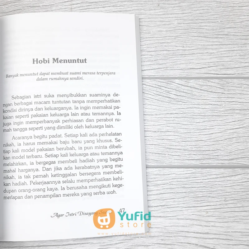 BUKU AGAR ISTRI DISAYANG SUAMI (PUSTAKA AT-TAZKIA) - Image 7