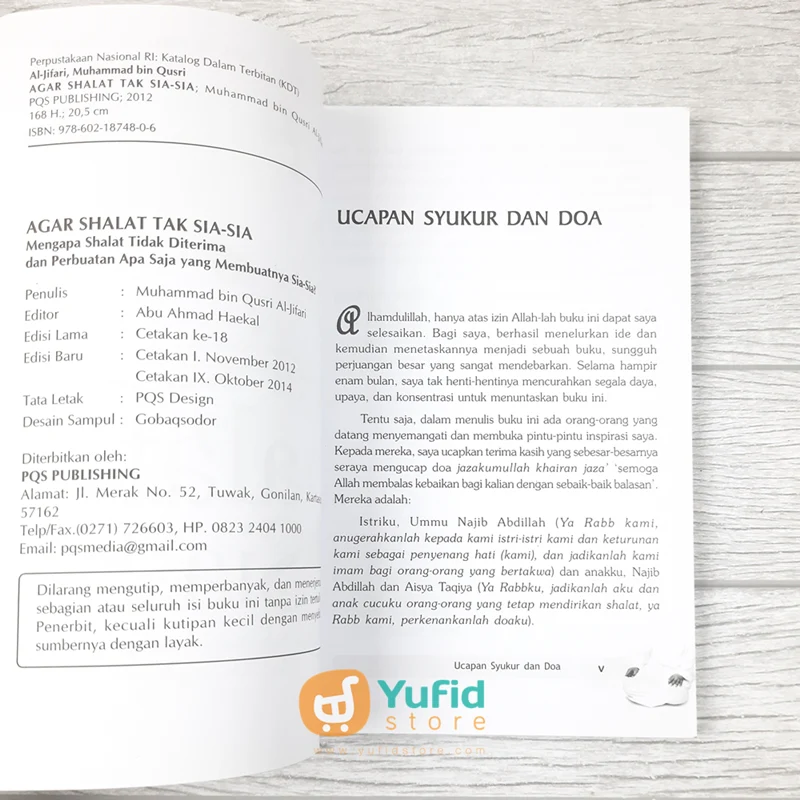 BUKU AGAR SHALAT TAK SIA-SIA (PQS) - Image 3