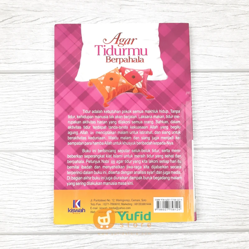 BUKU AGAR TIDURMU BERPAHALA (KISWAH MEDIA) - Image 2