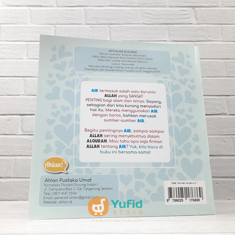 BUKU AIR DALAM AL QURAN (AHLAN) - Image 2