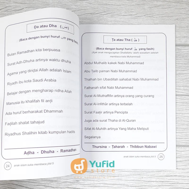 BUKU AISM ANAK ISLAM SUKA MEMBACA JILID 5 (MARWAH MEDIA) - Image 6