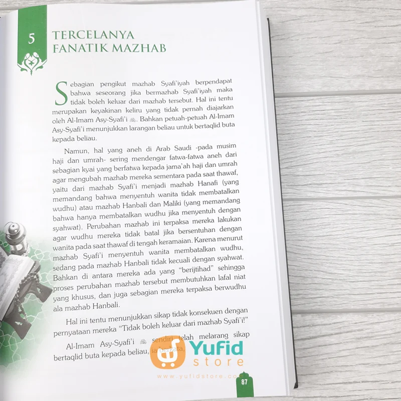 Buku Ajaran Mazhab Imam Asy-Syafi'i Yang Ditinggalkan Sebagian Pengikutnya (Ustadz Firanda Office) - Image 10