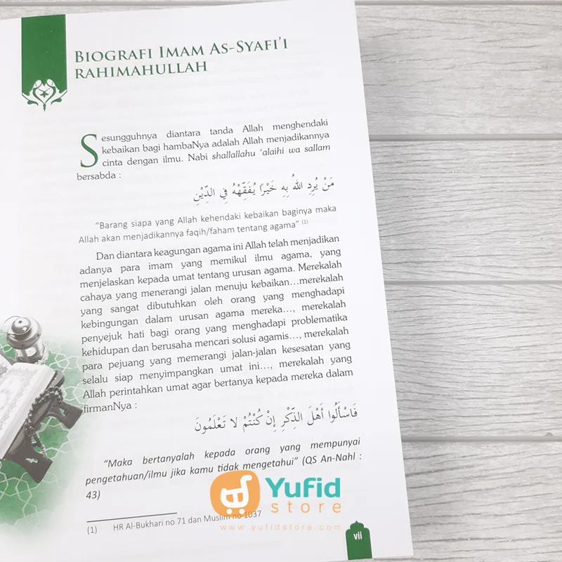 Buku Ajaran Mazhab Imam Asy-Syafi'i Yang Ditinggalkan Sebagian Pengikutnya (Ustadz Firanda Office) - Image 4