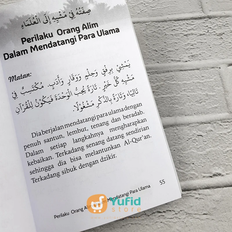 Buku Akhlak Ulama Pewaris Nabi (Pustaka Arafah) - Image 7