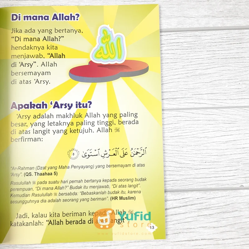 BUKU AKIDAH DAN AKHLAK UNTUK ANAK JILID 1 (NASHIRUSSUNNAH) - Image 7