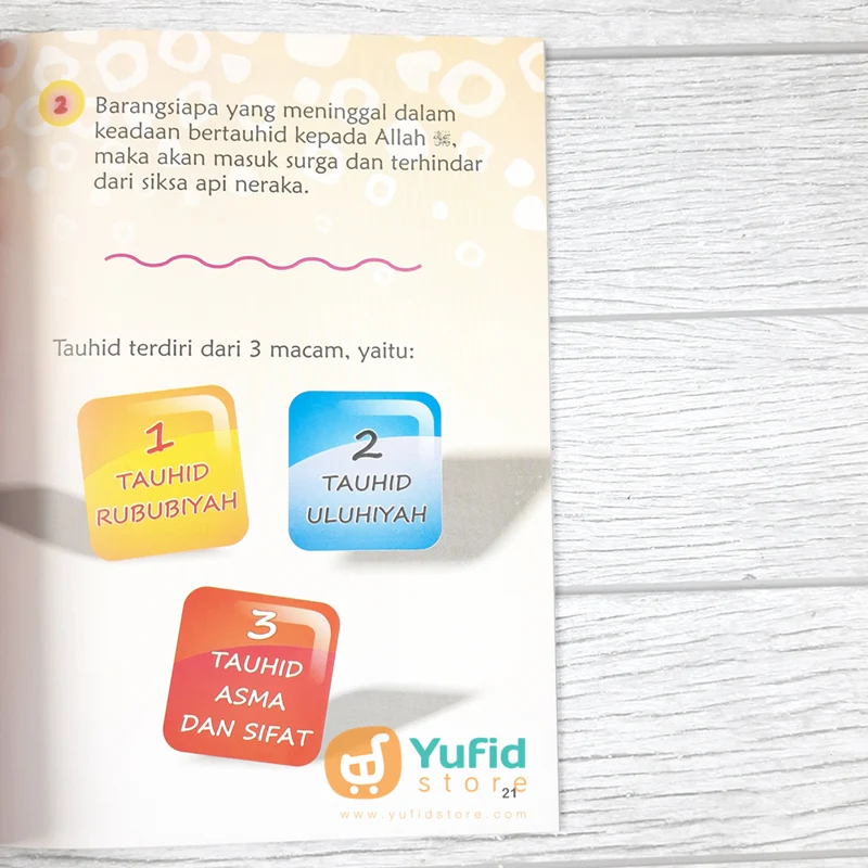 BUKU AKIDAH DAN AKHLAK UNTUK ANAK JILID 1 (NASHIRUSSUNNAH) - Image 8