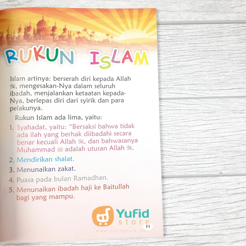 BUKU AKIDAH DAN AKHLAK UNTUK ANAK JILID 2 (NASHIRUSSUNNAH) - Image 5