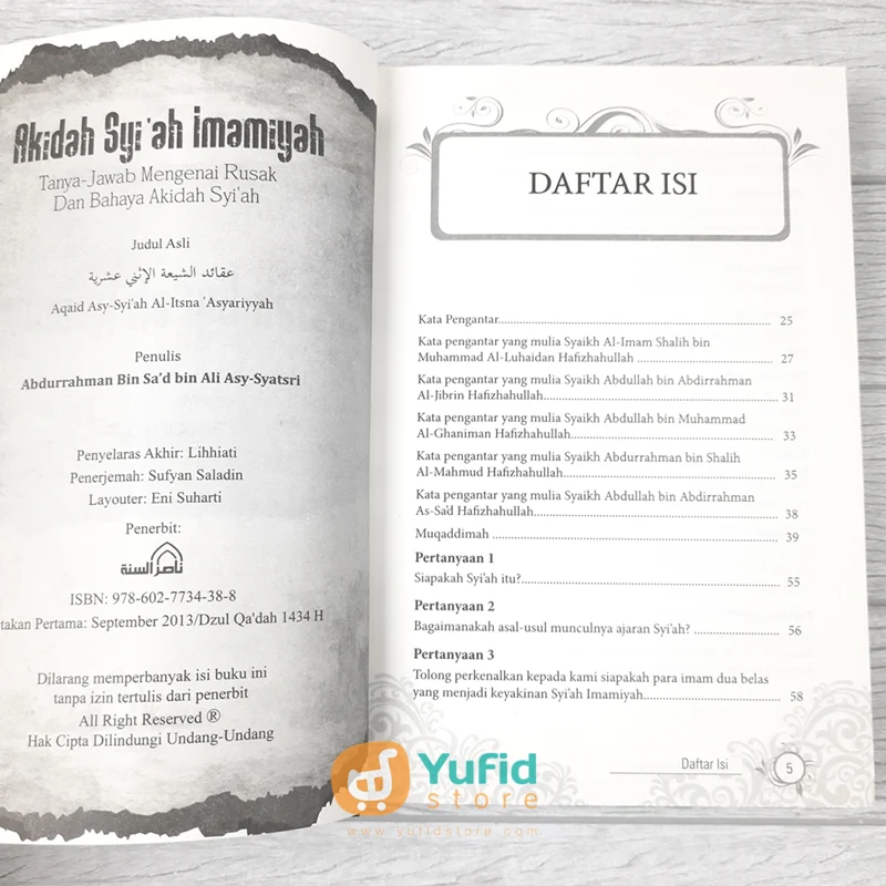 BUKU AKIDAH SYIAH IMAMIYAH (NASHIRUSSUNNAH) - Image 3