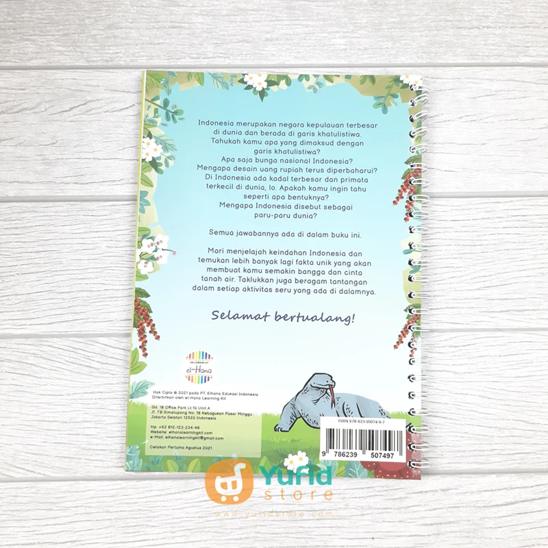 Buku Aku Cinta Tanah Air (el-Hana Learning Kit) - Image 2