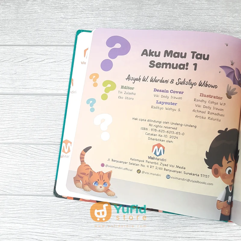 BUKU AKU MAU TAU SEMUA SERI 1 - PENGETAHUAN DASAR UNTUK ANAK (VISI MANDIRI) - Image 3