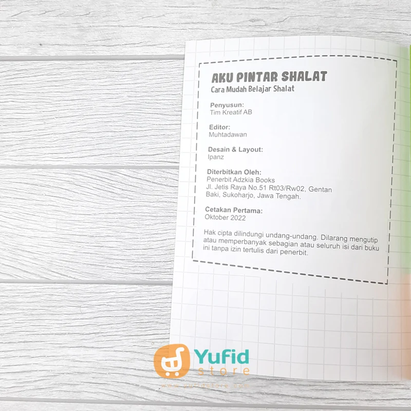 BUKU AKU PINTAR SHALAT (ADZKIA BOOKS) - Image 3