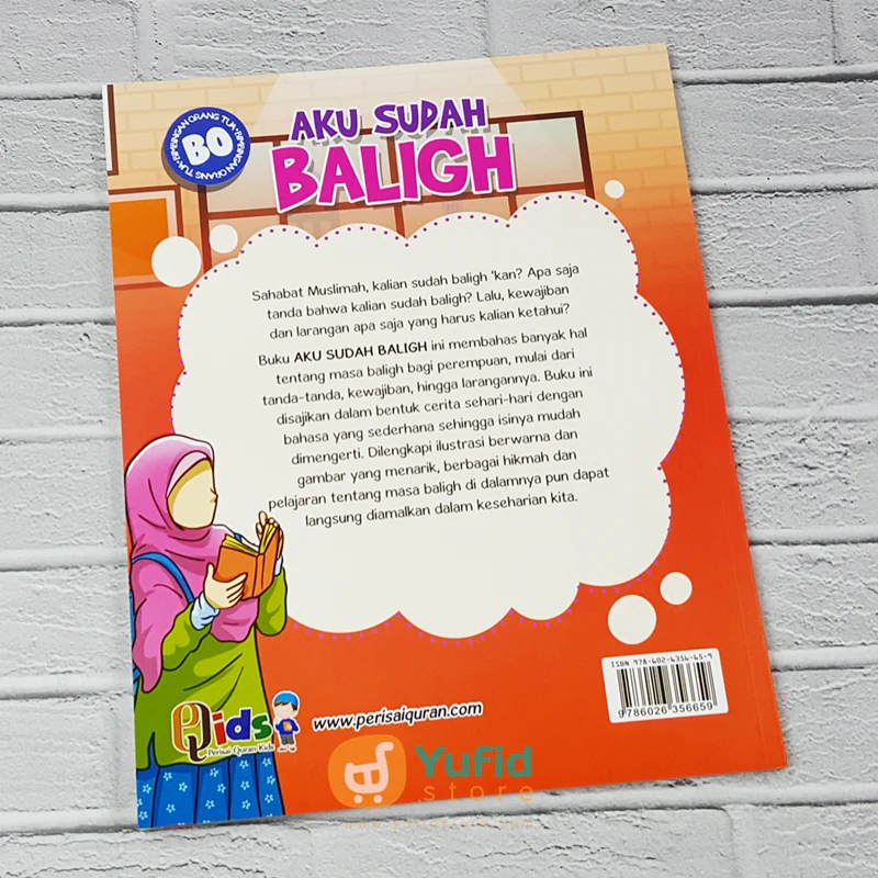 Buku Aku Sudah Baligh Khusus Perempuan Penerbit QIDS - Image 2