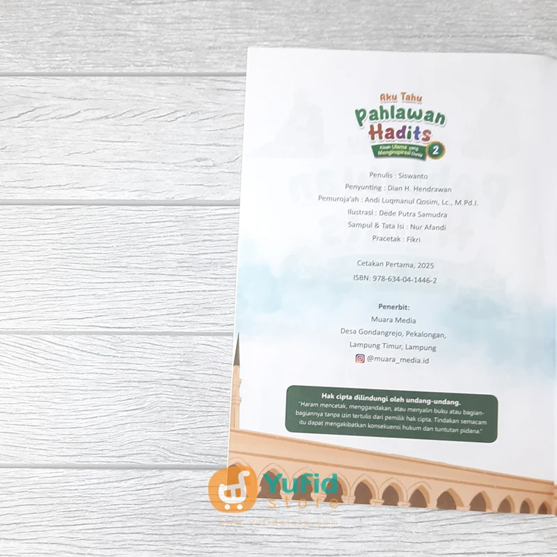 BUKU AKU TAHU PAHLAWAN HADITS SERI 2 (MUARA MEDIA) - Image 3