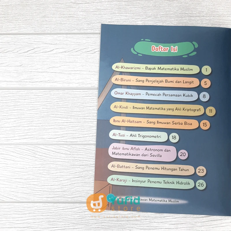 BUKU AKU TAHU PAHLAWAN MATEMATIKA MUSLIM (MUARA MEDIA) - Image 5