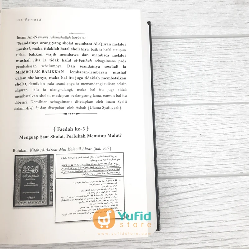 Buku Al-Fawaid Kumpulan Faedah Ringkas Seputar Aqidah Fiqh dan Adab (Fiisyah Publishing) - Image 8
