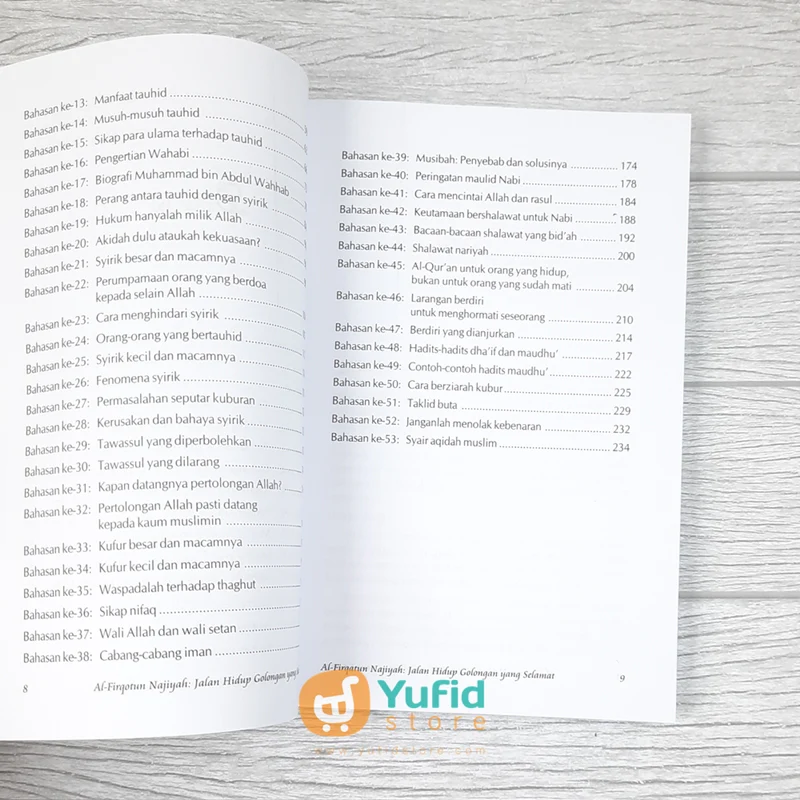 BUKU AL-FIRQOTUN NAJIYAH - JALAN HIDUP GOLONGAN YANG SELAMAT (MEDIA HIDAYAH) - Image 5