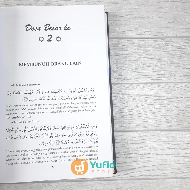 Buku Al-Kabair Dosa-Dosa yang Membinasakan (Darus Sunnah) - Image 9