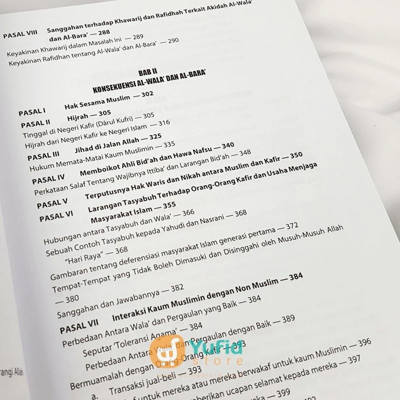 Buku Al-Wala' Wal Bara' Konsep Loyalitas Dan Permusuhan Dalam Islam (Ummul Qura) - Image 4