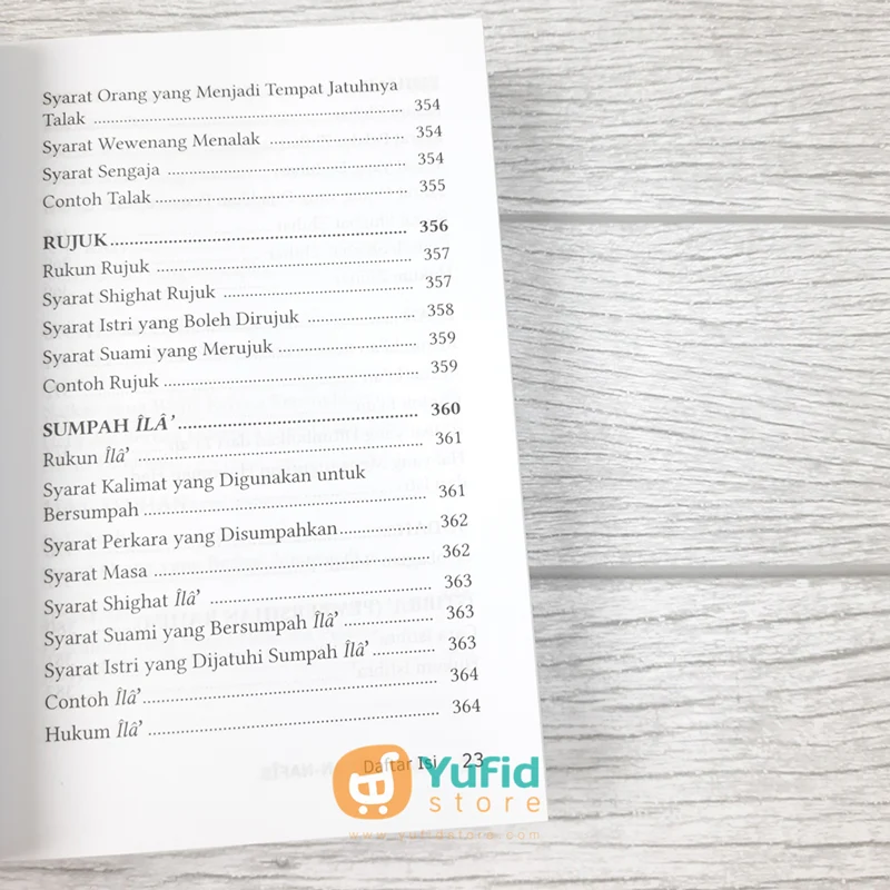Buku Al-Yaqut An-Nafis Ringkasan Fikih Madzhab Syafii (Pustaka Arafah) - Image 10