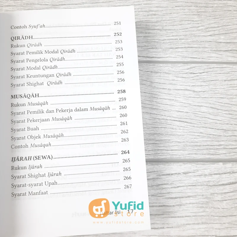 Buku Al-Yaqut An-Nafis Ringkasan Fikih Madzhab Syafii (Pustaka Arafah) - Image 8