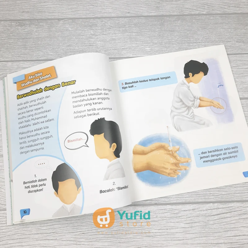 Buku Alhamdulillah Aku Bisa Wudhu Dan Shalat (Pustaka Imam Asy-Syafii) - Image 9