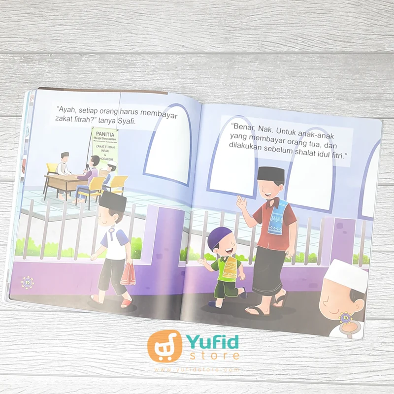 BUKU ALHAMDULILLAH SAYA BISA ZAKAT (PUSTAKA IMAM ASY-SYAFII) - Image 8