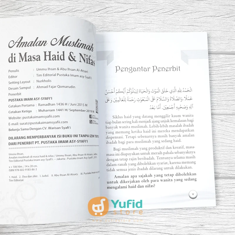 BUKU AMALAN MUSLIMAH DI MASA HAID DAN NIFAS (PUSTAKA IMAM ASY-SYAFII) - Image 3