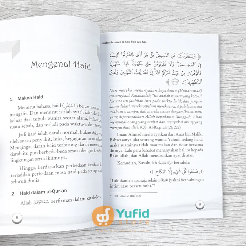 BUKU AMALAN MUSLIMAH DI MASA HAID DAN NIFAS (PUSTAKA IMAM ASY-SYAFII) - Image 7