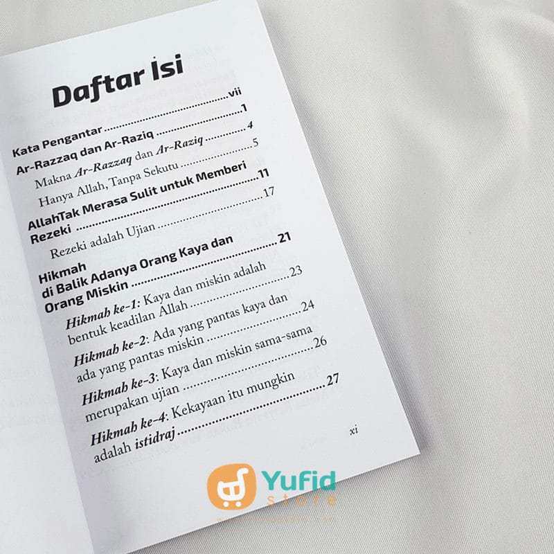 Buku Amalan Pembuka Pintu Rezeki dan Kiat Memahami Rezeki (Rumaysho) - Image 3