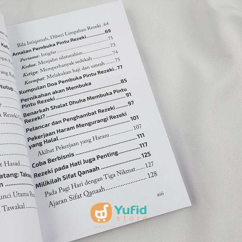 Buku Amalan Pembuka Pintu Rezeki dan Kiat Memahami Rezeki (Rumaysho) - Image 4