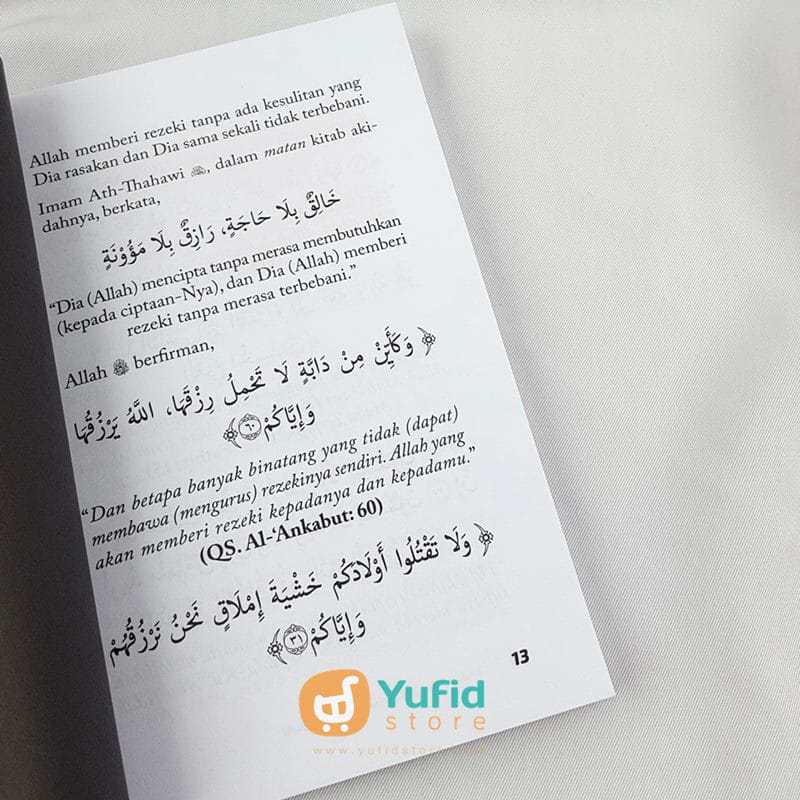 Buku Amalan Pembuka Pintu Rezeki dan Kiat Memahami Rezeki (Rumaysho) - Image 8