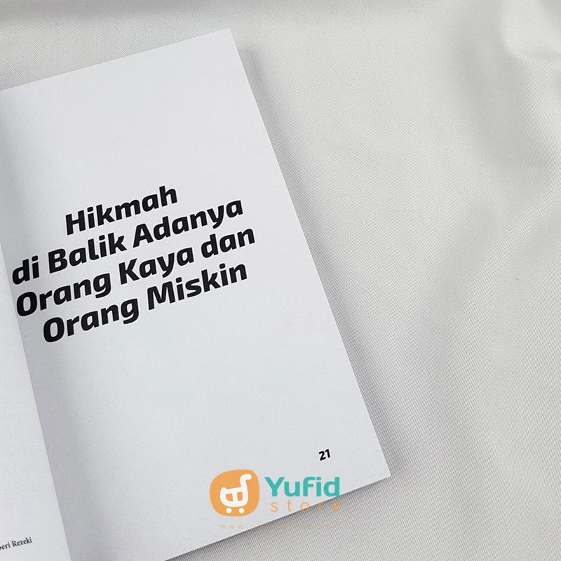 Buku Amalan Pembuka Pintu Rezeki dan Kiat Memahami Rezeki (Rumaysho) - Image 9