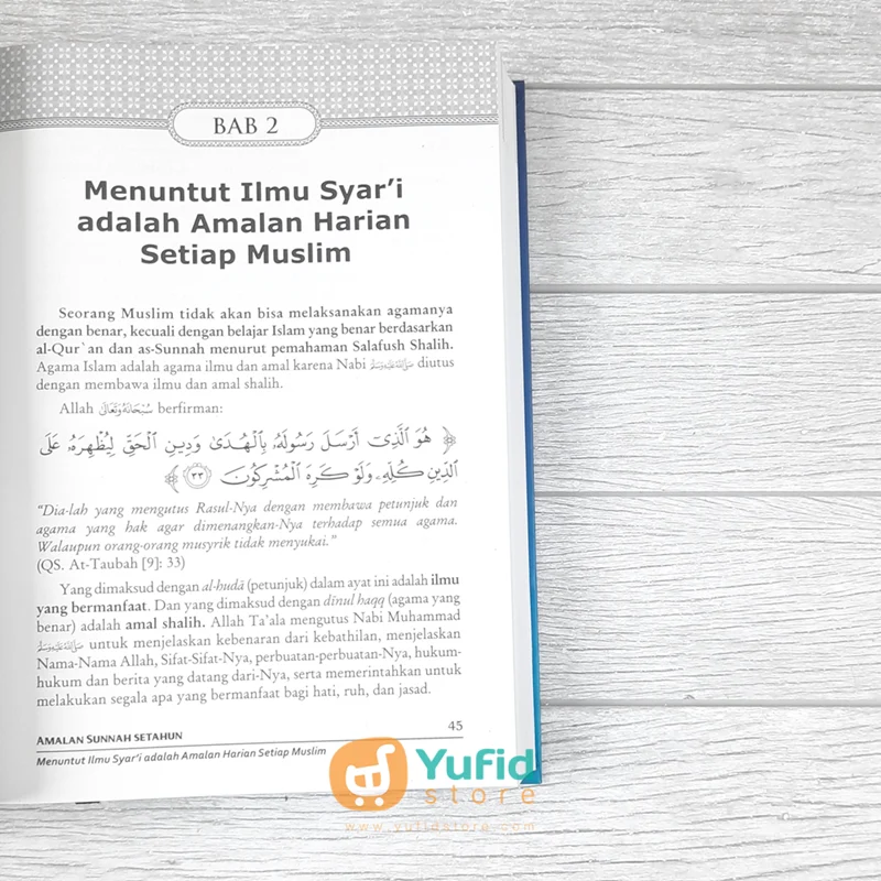 BUKU AMALAN SUNNAH SETAHUN MENURUT AL-QURAN DAN AS-SUNNAH (KHAZANAH FAWAID) - Image 8