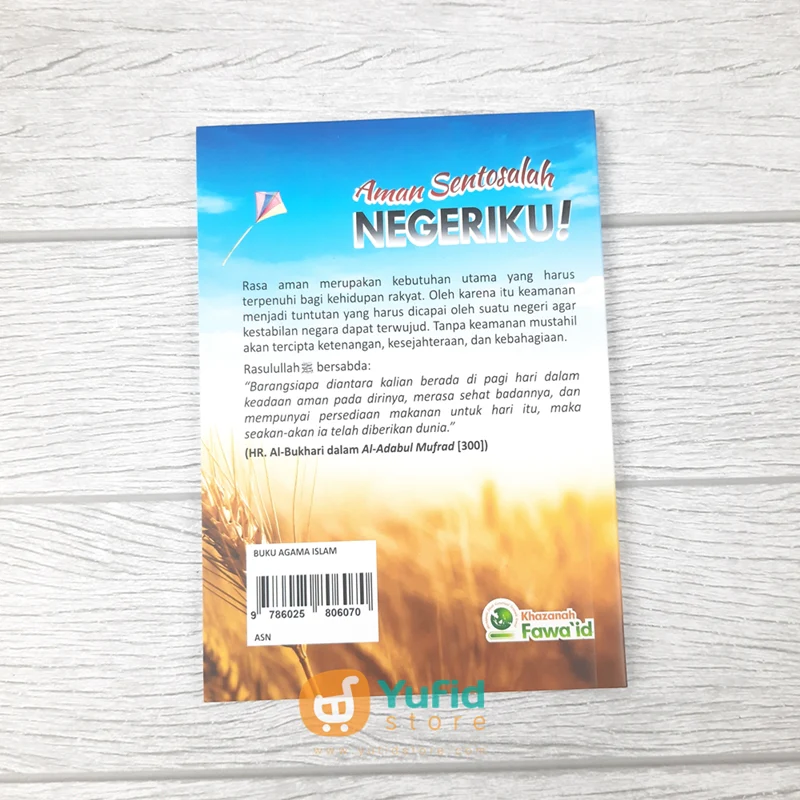 Buku Aman Sentosalah Negeriku - 10 Kiat Menciptakan Stabilitas Keamanan (Khazanah Fawaid) - Image 2