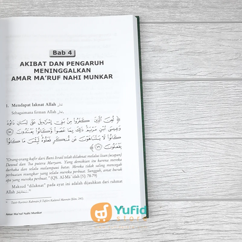 BUKU AMAR MA’RUF NAHI MUNGKAR MENURUT AHLUSSUNNAH WAL JAMAAH (KHASANAH FAWAID) - Image 8