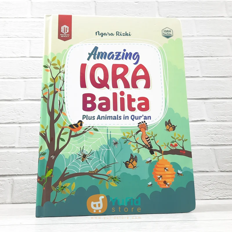 BUKU AMAZING IQRA BALITA PLUS ANIMALS IN QURAN (INDONESIA MENGAJI)