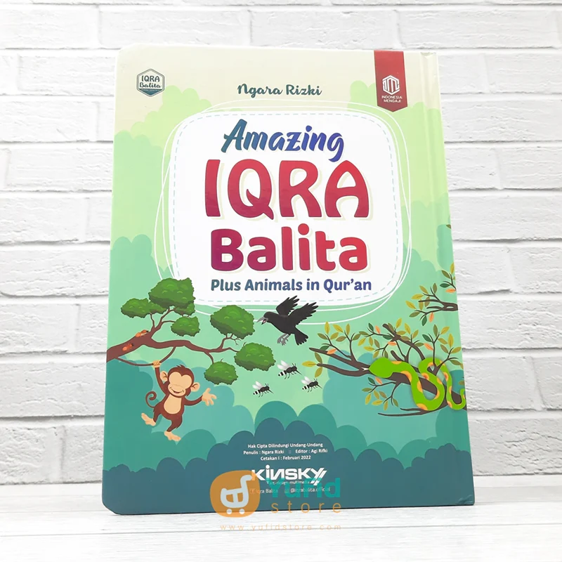 BUKU AMAZING IQRA BALITA PLUS ANIMALS IN QURAN (INDONESIA MENGAJI) - Image 2