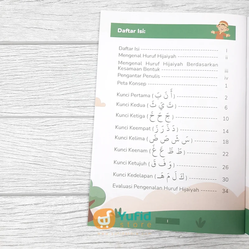 BUKU ANABA CERIA - BELAJAR MEMBACA AL-QURAN - SET 4 JILID (ZIDDU KIDS) - Image 8