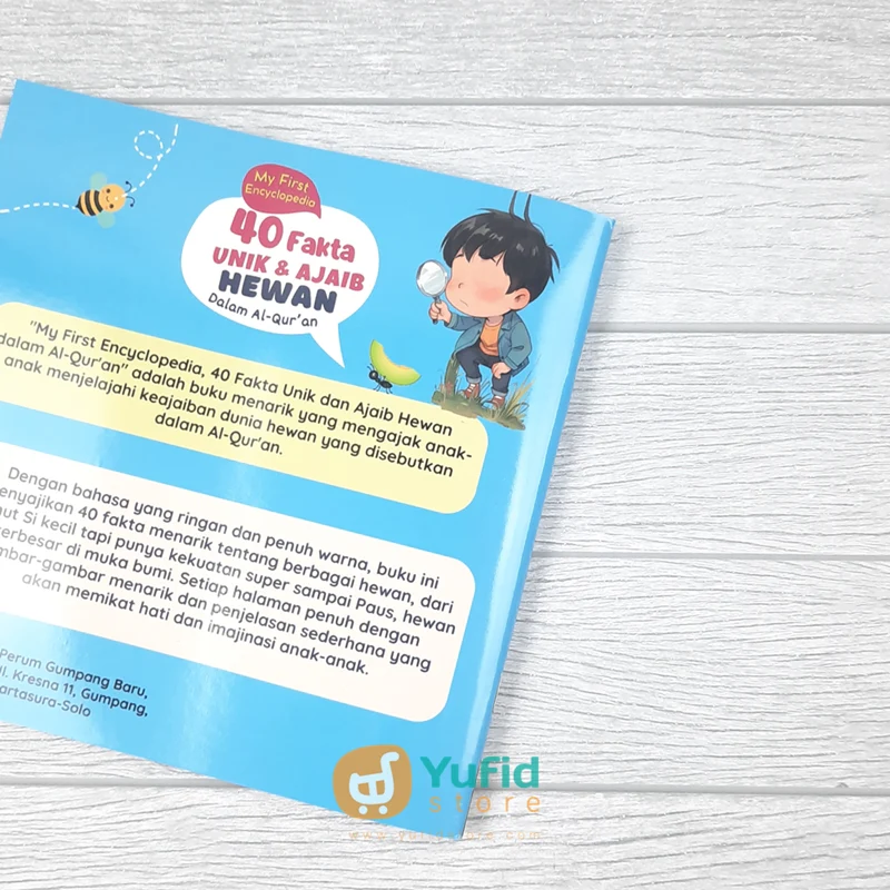 BUKU ANAK 40 FAKTA UNIK DAN AJAIB HEWAN DALAM AL QURAN (ILTIZAM KIDS) - Image 2