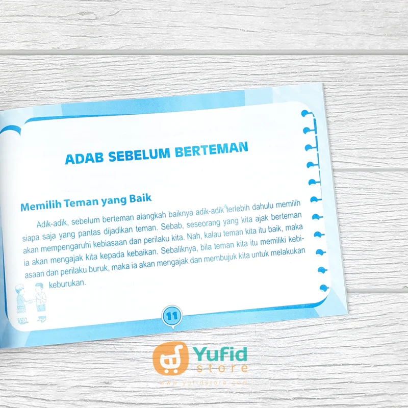 BUKU ADAB BERTEMAN SESUAI TUNTUNAN NABI (MEDIA SHOLIH) - Image 5