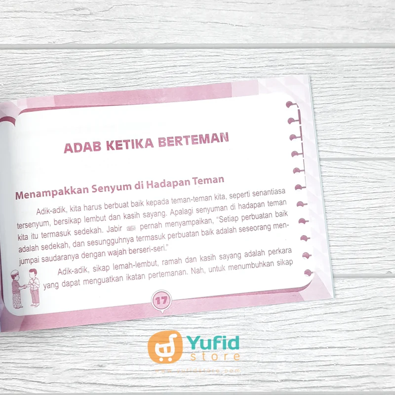 BUKU ADAB BERTEMAN SESUAI TUNTUNAN NABI (MEDIA SHOLIH) - Image 6